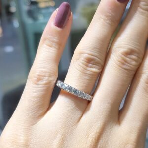 Outlet Pırlanta 0,68 Ct Yarımtur Yüzük