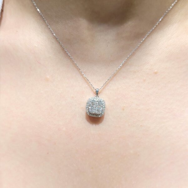 Pırlanta 0,72 Ct Fantezi Kolye — görsel 1