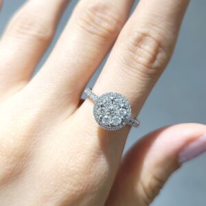 Outlet Pırlanta 0,74 Ct Fantezi Yüzük