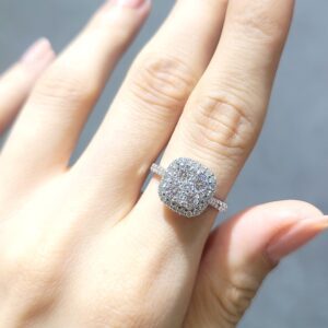 Outlet Pırlanta 1,03 Ct Fantezi Yüzük