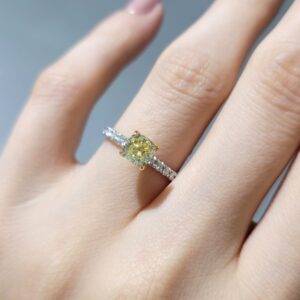 Outlet Pırlanta 1,06 Ct Tektaş Sarı Pırlanta