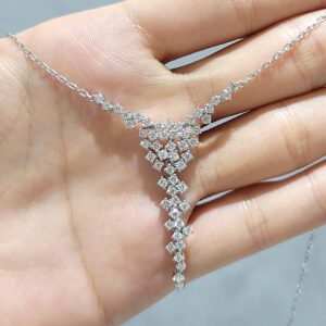 Outlet Pırlanta 1,52 Ct Fantezi Kolye