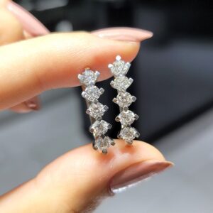 Outlet Pırlanta 1,65 Ct Beştaş Küpe