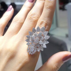 Outlet Pırlanta 2,01 Ct Fantezi Yüzük