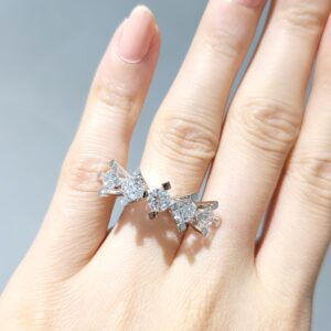 Outlet Pırlanta 2,55 Ct HRD Sertifikalı Beştaş Yüzük