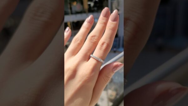 0.56 Ct Half-Eternity Diamond Ring product video