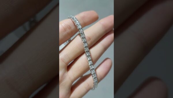 Pırlanta 2,10 Ct Suyolu Bileklik ürün videosu