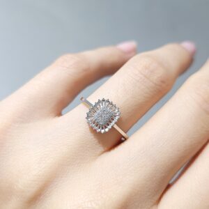 Pırlanta 0,05 Ct Fantezi Yüzük YZ10113