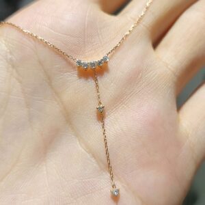 Outlet Pırlanta 0,16 Ct Zarif Kolye SRV0016