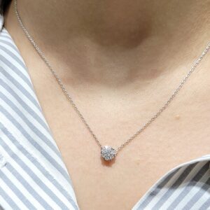 Outlet Pırlanta 0,23 Ct Kolye