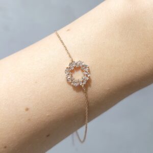 Outlet Pırlanta 0,26 Ct Bileklik BL01402