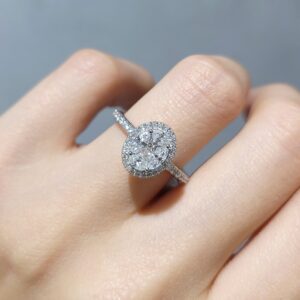 Outlet Pırlanta 0,75 Ct Fantezi Yüzük KR00838