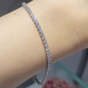 Outlet Pırlanta 1,53 Ct Suyolu Bileklik BL01358