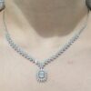 Outlet Pırlanta 2,18 Ct Zarif Baget Gerdanlık GR00452