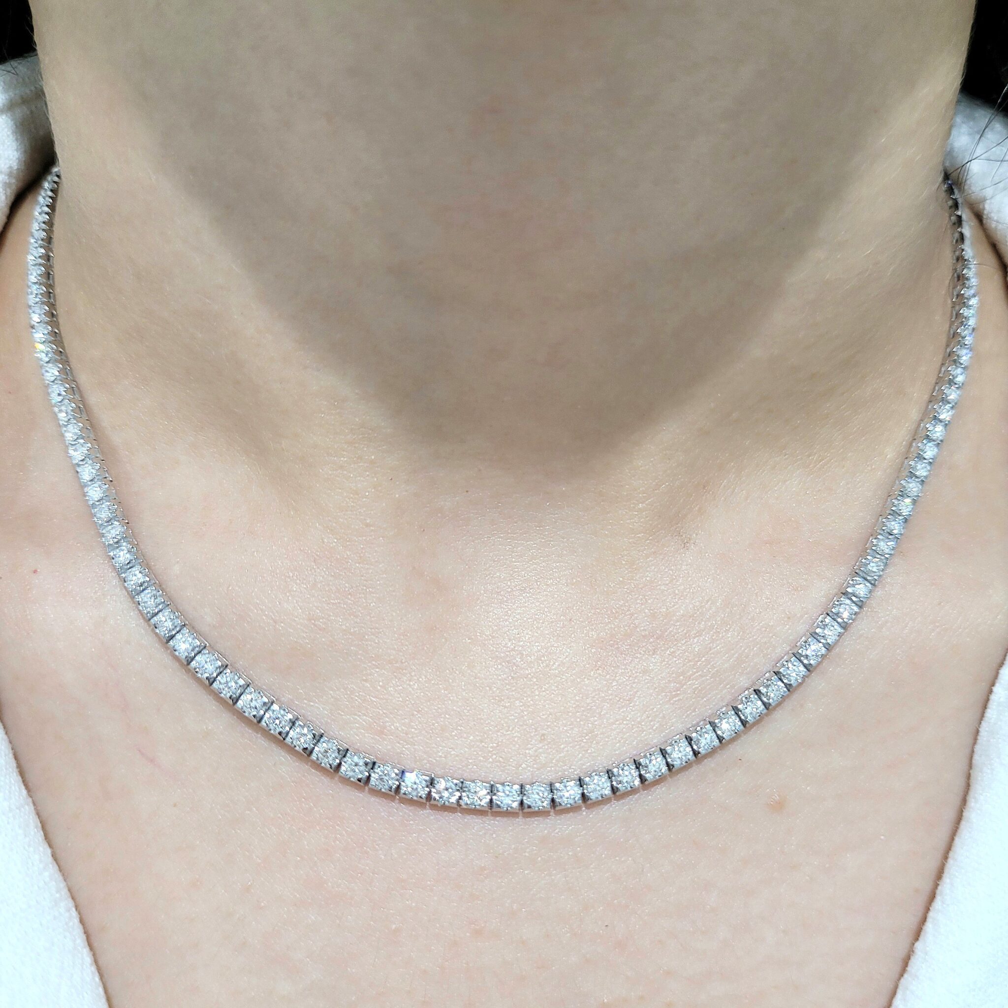 Outlet Pırlanta 3,12 Ct Suyolu Gerdanlık