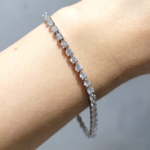 Outlet Pırlanta 4,33 Ct Suyolu Bileklik