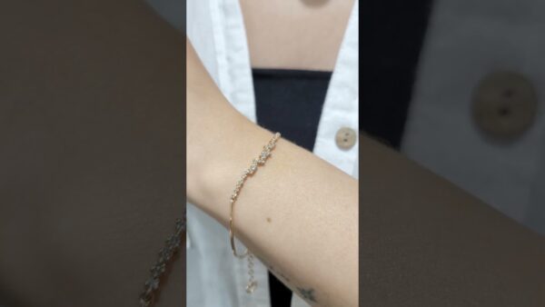Pırlanta 0,34 Ct Rose Bileklik ürün videosu