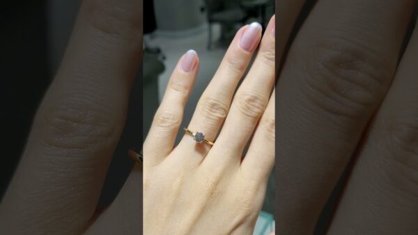 0.52 Ct HRD-Certified Solitaire Diamond Ring product video