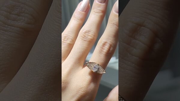 Pırlanta 0,62 Ct Fantezi Yüzük ürün videosu