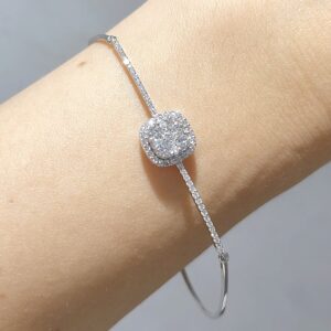 Outlet Pırlanta 0,34 Ct Bileklik BL01406