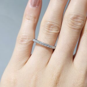 Outlet Pırlanta 0,39 Ct Yarımtur Yüzük YZ10332