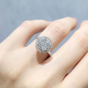 Outlet Pırlanta 0,71 Ct Yüzük YZ09735