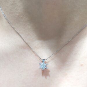 Outlet Pırlanta 0,72 Ct HRD Sertifikalı Tektaş Kolye KL02941