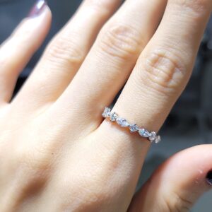 Outlet Pırlanta 0,73 Ct Markiz Kesim Yüzük TP00044