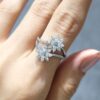 Pırlanta 0,99 Ct Tasarım Yüzük KR00850