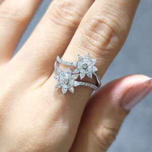 Outlet Pırlanta 0,99 Ct Tasarım Yüzük KR00850