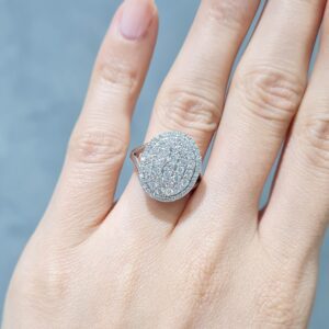 Outlet Pırlanta 1,00 Ct Fantezi Yüzük YZ10431