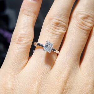 Outlet Pırlanta 1,00 Ct GIA Sertifikalı Tektaş Yüzük YZ09680