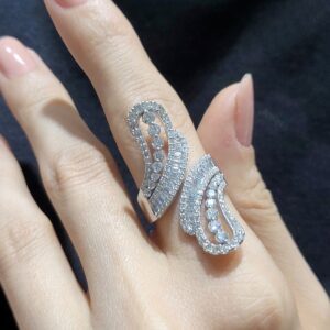 Outlet Pırlanta 1,11 Ct Tasarım Yüzük KR00856