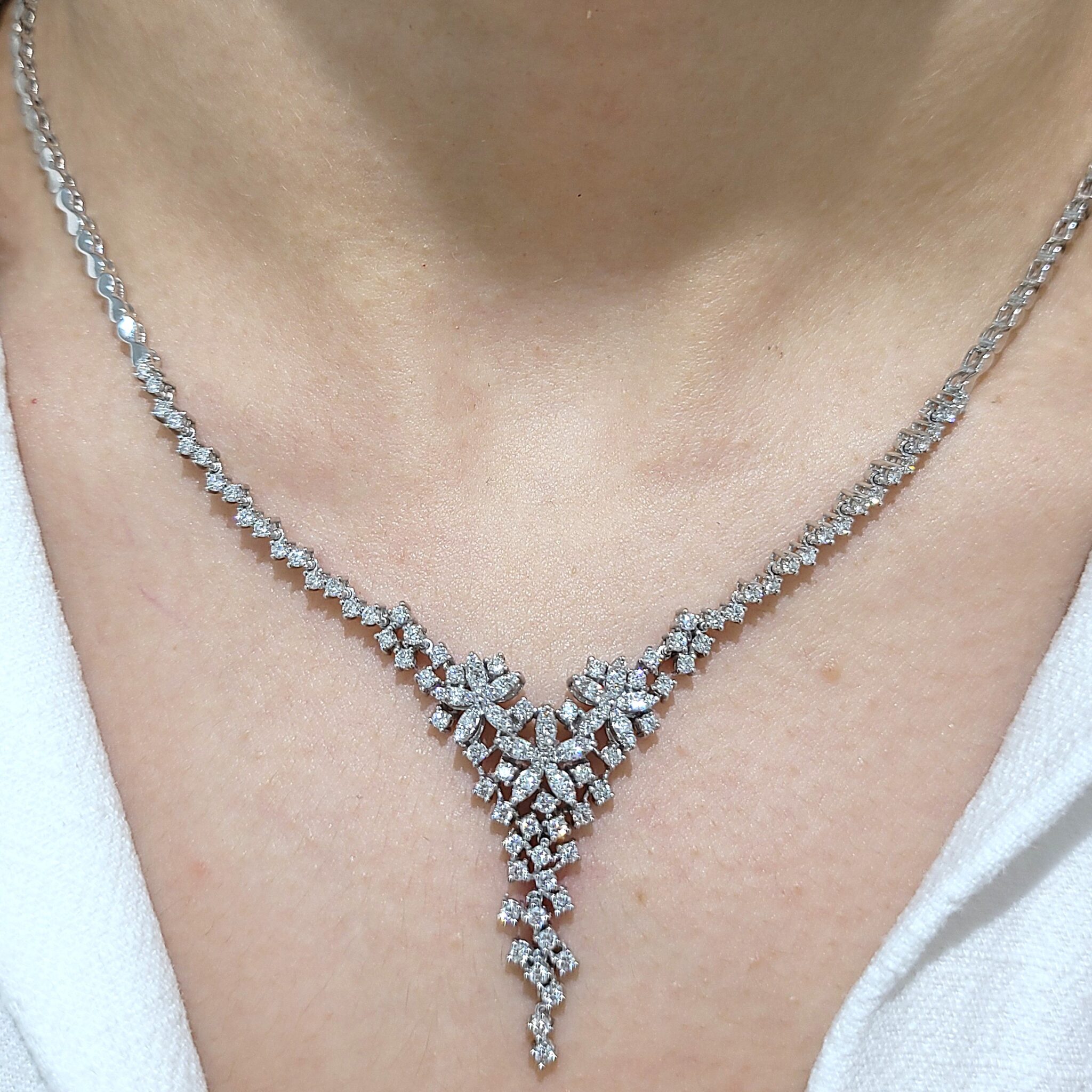 Outlet Pırlanta 2,03 Ct Gerdanlık GR00430