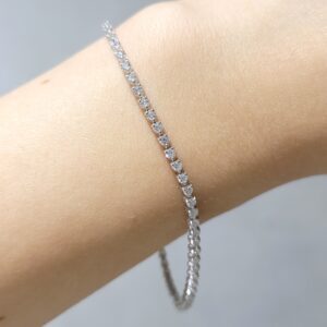 Outlet Pırlanta 2,04 Ct Suyolu Bileklik BL01408