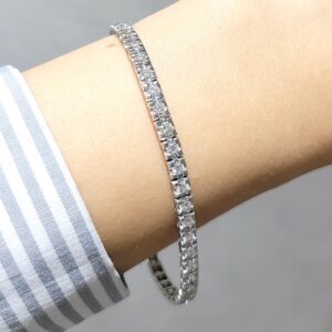 Outlet Pırlanta 2,33 Ct Suyolu Bileklik BL01393