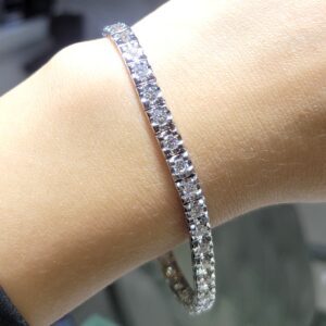 Outlet Pırlanta 2,81 Ct Suyolu Bileklik BL01400