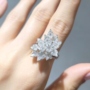 Outlet Pırlanta 2,97 Ct Fantezi Yüzük YZ10351