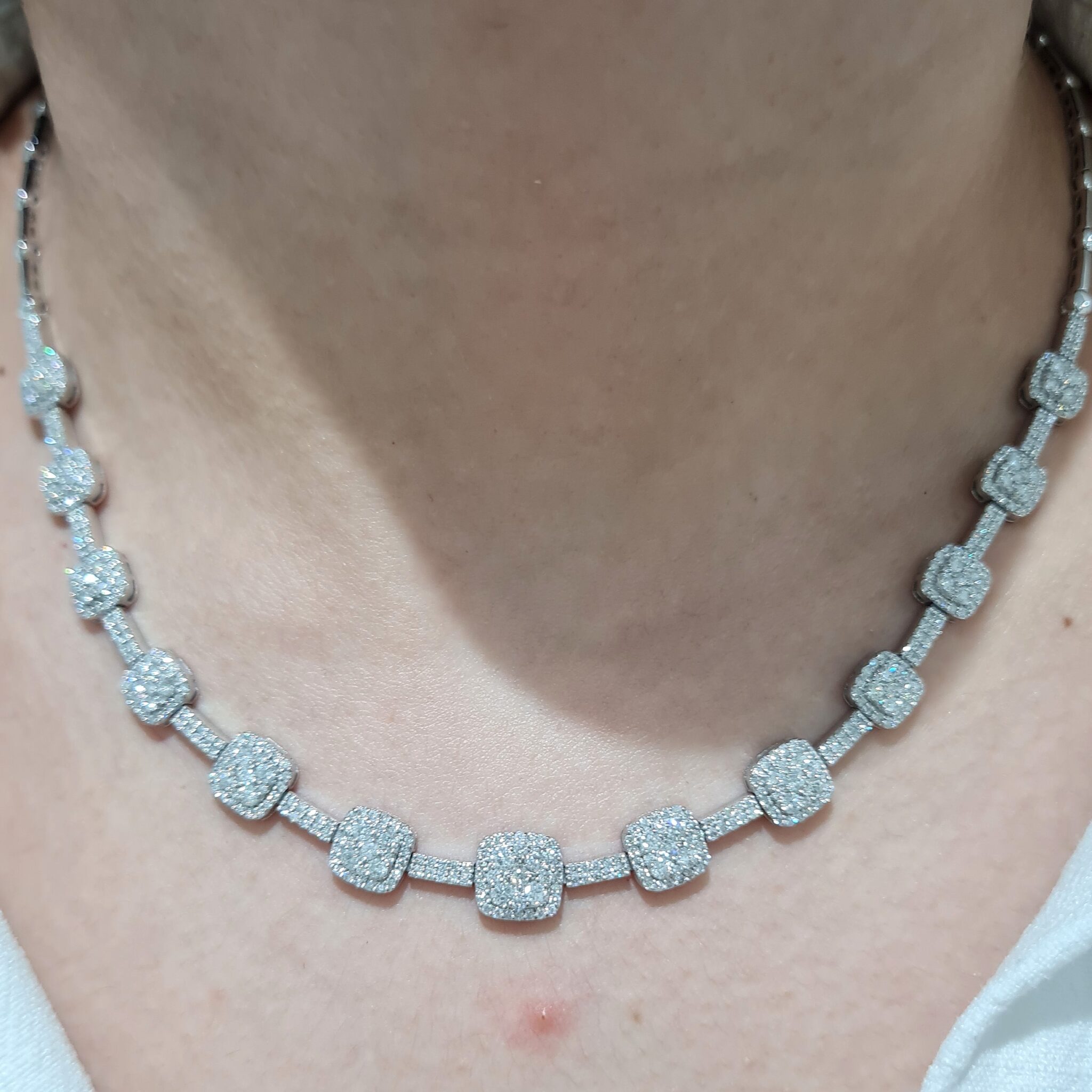 Outlet Pırlanta 4,46 Ct Gerdanlık LD03256