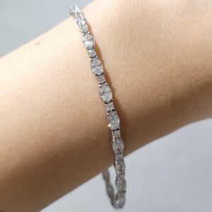 Outlet Pırlanta 5,43 Ct Suyolu Bileklik KR00844