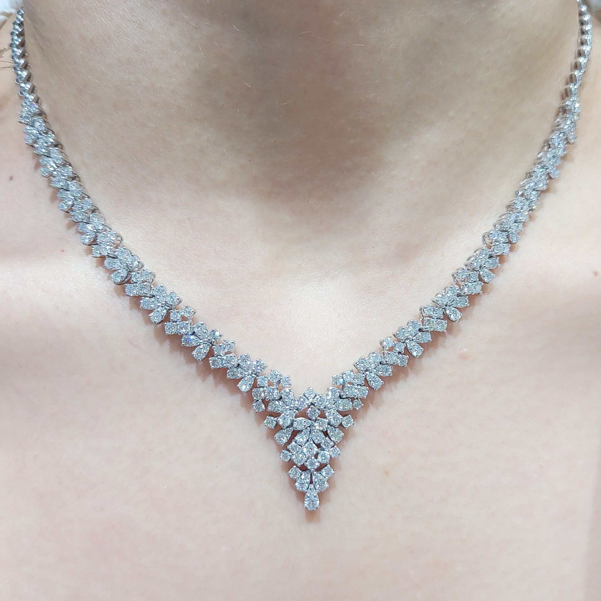 Outlet Pırlanta 7,27 Ct Gerdanlık LD03023