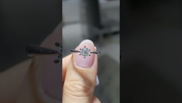 0.72 Ct Solitaire Diamond Ring product video