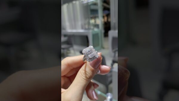Pırlanta 1,75 Ct Baget Yüzük ürün videosu