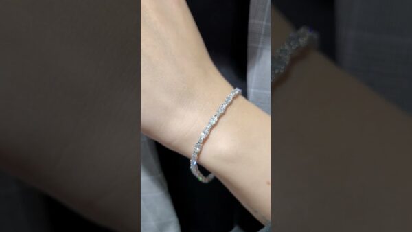 Pırlanta 5,43 Ct Suyolu Bileklik ürün videosu