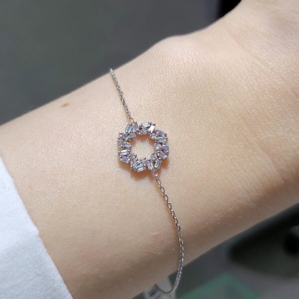 Pırlanta 0,32 Ct Zarif Bileklik BL01436