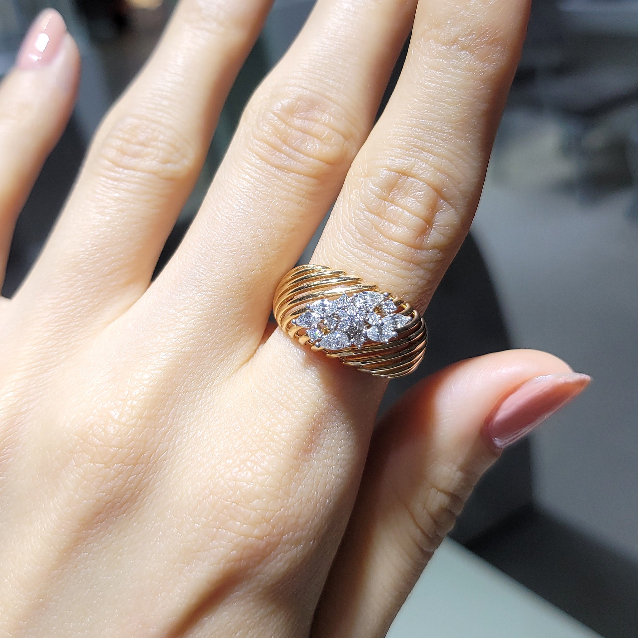 Outlet Pırlanta 0,49 Ct Yüzük KR00880