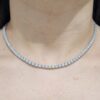 Pırlanta 12,03 Ct HRD Sertifikalı Suyolu Gerdanlık GR00456