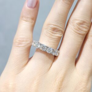 Outlet Pırlanta 2,80 Ct GIA Sertifikalı Yarımtur Yüzük YZ10504