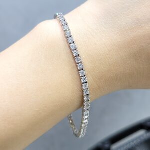 Outlet Pırlanta 5,11 Ct HRD Sertifikalı Suyolu Bileklik BL01425