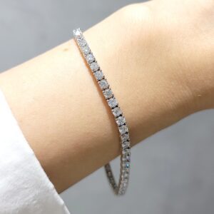 Outlet Pırlanta 5,11 Ct Suyolu Bileklik BL01425